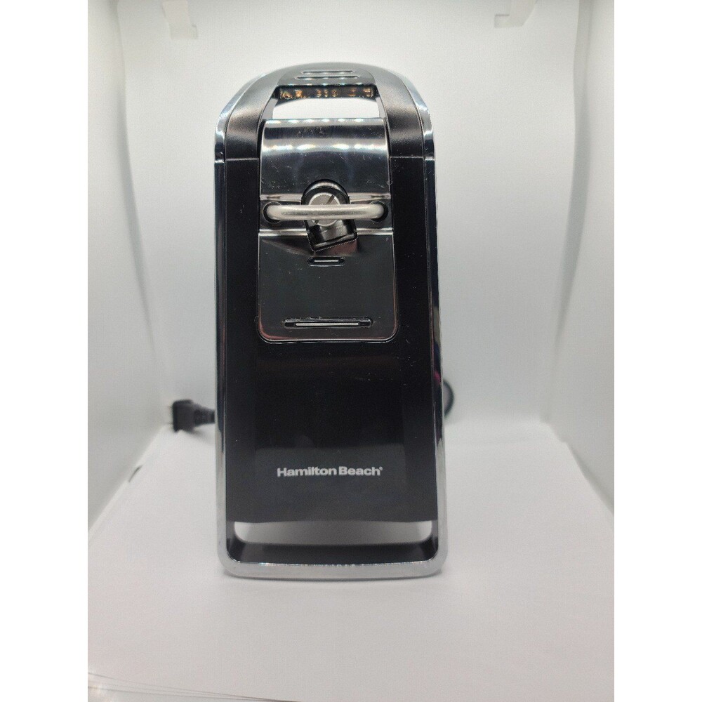 Hamilton Beach Can Opener Electric Automatic Stainless Steel Kitchen Smooth Edge